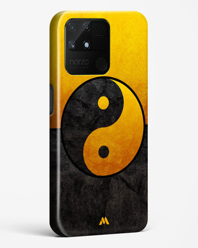 Yin Yang in Gold Hard Case Phone Cover-(Realme)