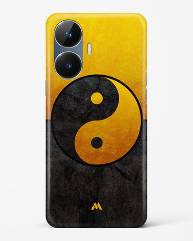 Yin Yang in Gold Hard Case Phone Cover-(Realme)