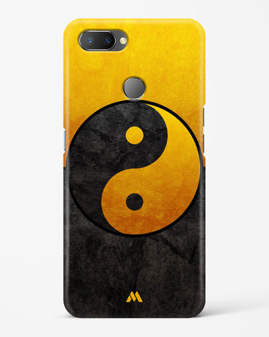 Yin Yang in Gold Hard Case Phone Cover-(Realme)