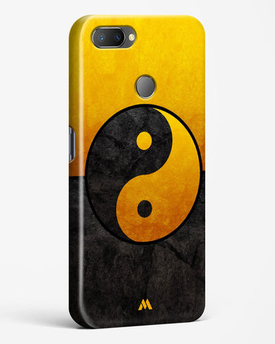 Yin Yang in Gold Hard Case Phone Cover-(Realme)