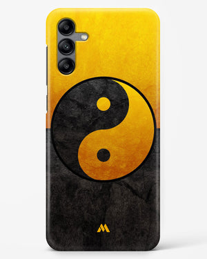 Yin Yang in Gold Hard Case Phone Cover (Samsung)