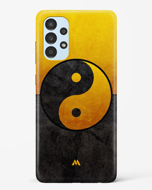 Yin Yang in Gold Hard Case Phone Cover (Samsung)