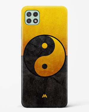 Yin Yang in Gold Hard Case Phone Cover-(Samsung)