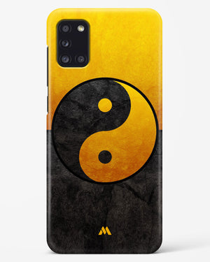 Yin Yang in Gold Hard Case Phone Cover (Samsung)