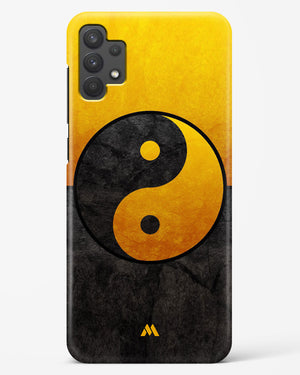 Yin Yang in Gold Hard Case Phone Cover (Samsung)
