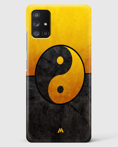 Yin Yang in Gold Hard Case Phone Cover-(Samsung)