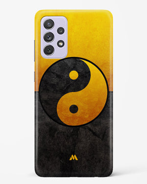 Yin Yang in Gold Hard Case Phone Cover (Samsung)