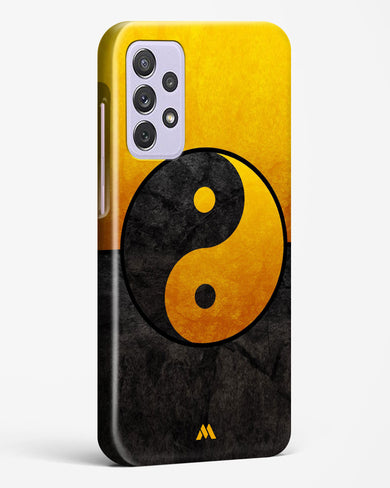 Yin Yang in Gold Hard Case Phone Cover-(Samsung)