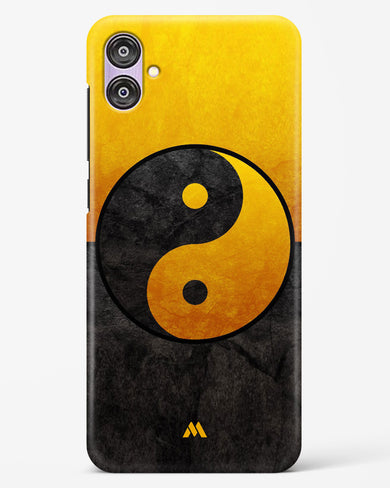 Yin Yang in Gold Hard Case Phone Cover-(Samsung)