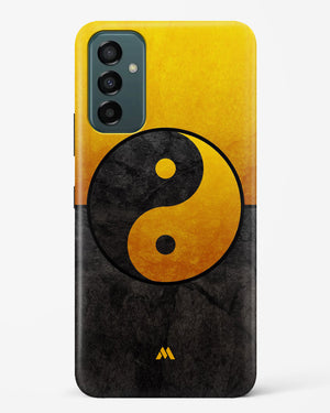 Yin Yang in Gold Hard Case Phone Cover (Samsung)