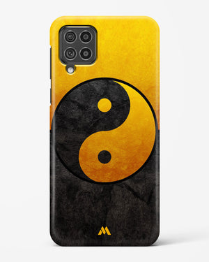 Yin Yang in Gold Hard Case Phone Cover (Samsung)