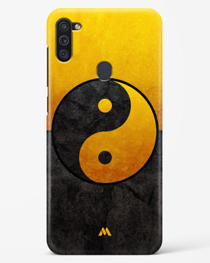 Yin Yang in Gold Hard Case Phone Cover-(Samsung)