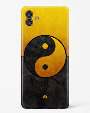 Yin Yang in Gold Hard Case Phone Cover-(Samsung)