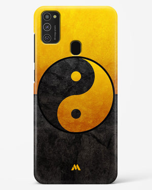 Yin Yang in Gold Hard Case Phone Cover-(Samsung)