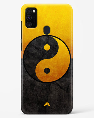 Yin Yang in Gold Hard Case Phone Cover (Samsung)