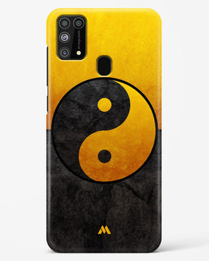 Yin Yang in Gold Hard Case Phone Cover-(Samsung)