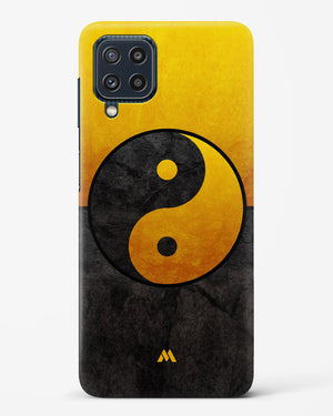 Yin Yang in Gold Hard Case Phone Cover (Samsung)