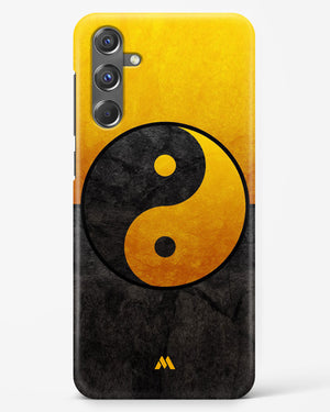 Yin Yang in Gold Hard Case Phone Cover (Samsung)