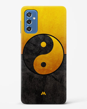 Yin Yang in Gold Hard Case Phone Cover (Samsung)