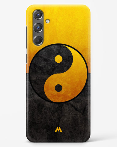 Yin Yang in Gold Hard Case Phone Cover-(Samsung)