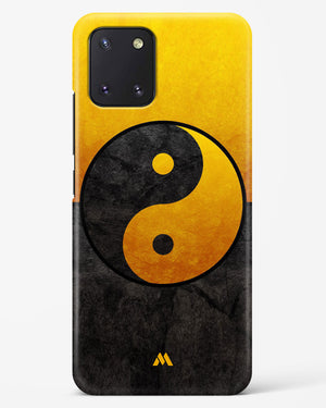 Yin Yang in Gold Hard Case Phone Cover-(Samsung)