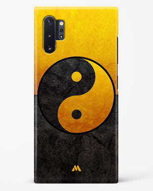 Yin Yang in Gold Hard Case Phone Cover (Samsung)