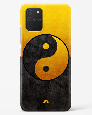 Yin Yang in Gold Hard Case Phone Cover-(Samsung)