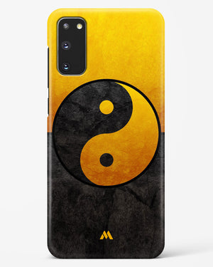 Yin Yang in Gold Hard Case Phone Cover-(Samsung)