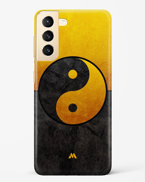 Yin Yang in Gold Hard Case Phone Cover (Samsung)
