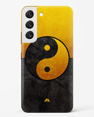 Yin Yang in Gold Hard Case Phone Cover-(Samsung)