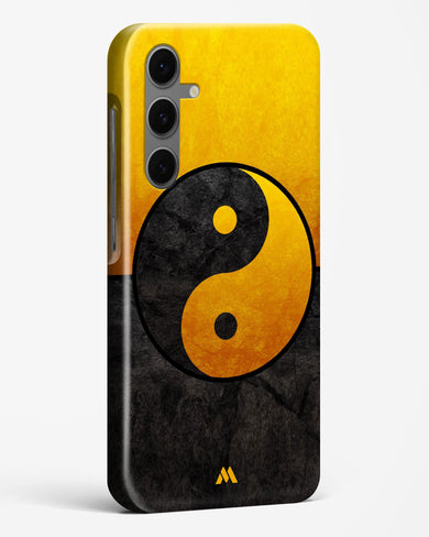 Yin Yang in Gold Hard Case Phone Cover (Samsung)