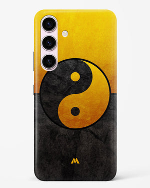 Yin Yang in Gold Hard Case Phone Cover (Samsung)