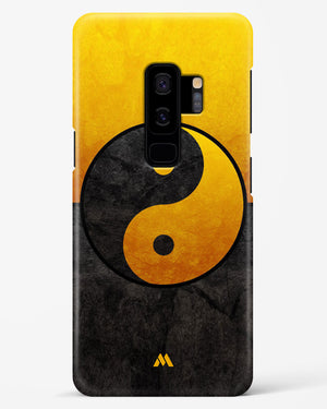 Yin Yang in Gold Hard Case Phone Cover (Samsung)