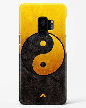 Yin Yang in Gold Hard Case Phone Cover (Samsung)