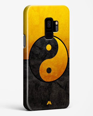 Yin Yang in Gold Hard Case Phone Cover-(Samsung)