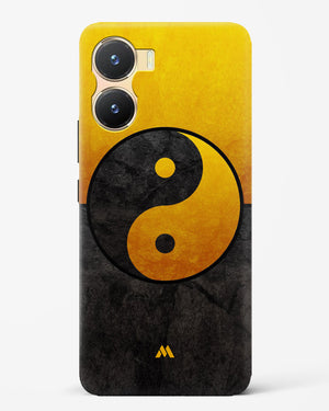 Yin Yang in Gold Hard Case Phone Cover (Vivo)