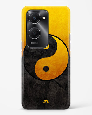 Yin Yang in Gold Hard Case Phone Cover (Vivo)