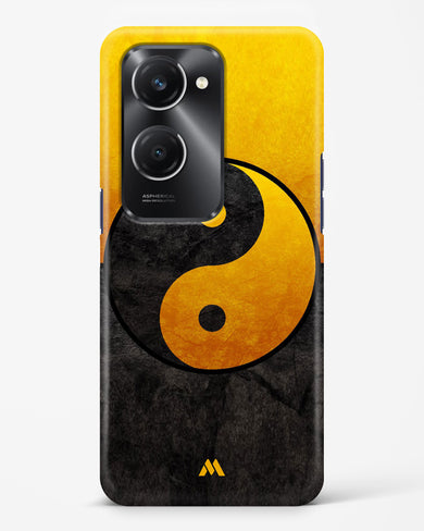 Yin Yang in Gold Hard Case Phone Cover (Vivo)