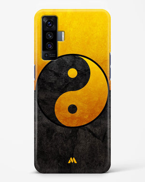 Yin Yang in Gold Hard Case Phone Cover (Vivo)
