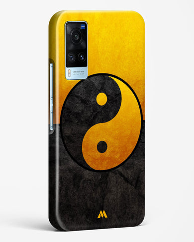 Yin Yang in Gold Hard Case Phone Cover-(Vivo)