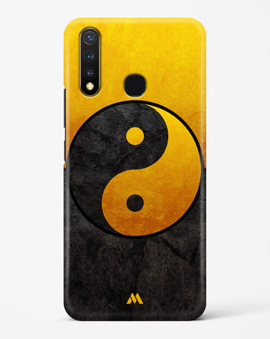 Yin Yang in Gold Hard Case Phone Cover-(Vivo)