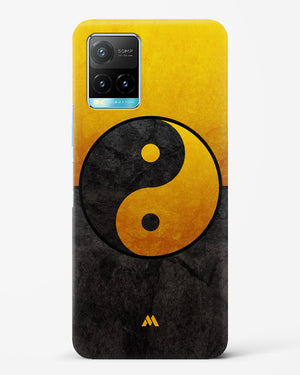 Yin Yang in Gold Hard Case Phone Cover (Vivo)
