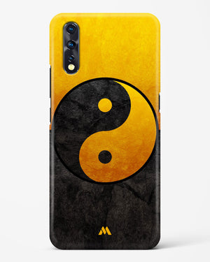 Yin Yang in Gold Hard Case Phone Cover-(Vivo)