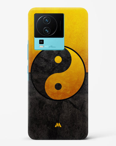 Yin Yang in Gold Hard Case Phone Cover-(Vivo)