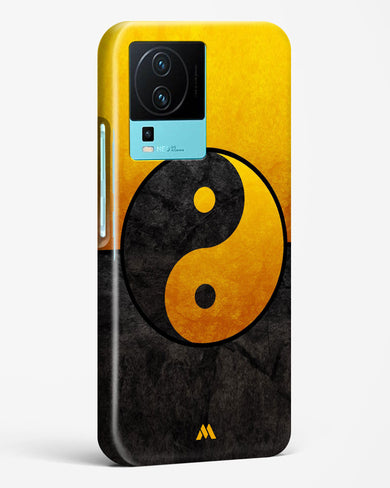 Yin Yang in Gold Hard Case Phone Cover-(Vivo)