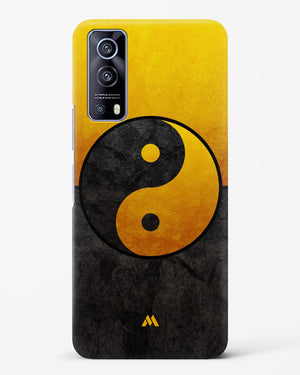 Yin Yang in Gold Hard Case Phone Cover (Vivo)