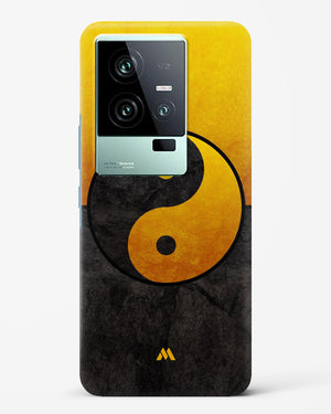 Yin Yang in Gold Hard Case Phone Cover (Vivo)