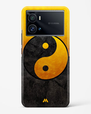 Yin Yang in Gold Hard Case Phone Cover-(Vivo)