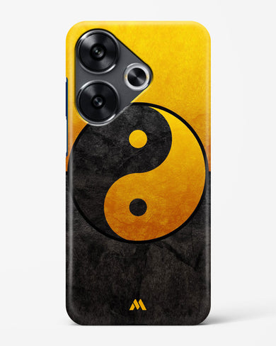 Yin Yang in Gold Hard Case Phone Cover (Xiaomi)