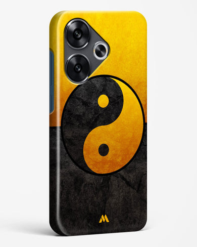 Yin Yang in Gold Hard Case Phone Cover (Xiaomi)